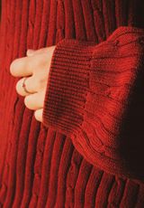 Cherokee Red Cozy Cable Knit Sweater - Photo 0