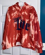 Miller Lite Sweatshirt Orange Size L Photo 0