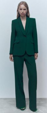 ZARA Green Suit Photo 0