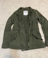 Hollister Lightweight Army Jacket Coat Size Medium Photo 0