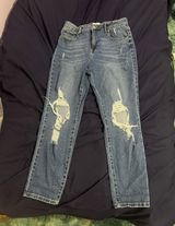 Straight Leg Jeans Blue Size 10 Photo 0