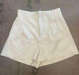 Mustard Seed Faux Leather Shorts Photo 0