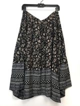 Simply Styled by Sears Flowy Skirt Black Large Photo 0