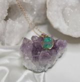 Necklace Emerald Green Photo 0