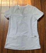 FIGS White Scrub Top Photo 0