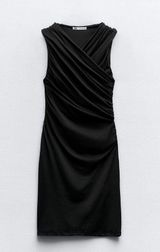 Gathered Short Dress Photo 0