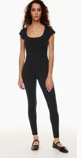 NWT Wilfred Free Black Cap Sleeve Jumpsuit Womens Size 2XS Photo 0