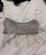 Meshki Shiny Fringe Top Photo 0