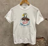 Vintage 90 Made in the USA Bald Eagle Graphic Hatching Egg Single Stitch T-Shirt Photo 0