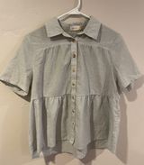 Roolee Gingham Collared Blouse Photo 0