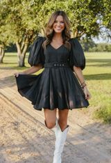Vestique miranda black mini dress Photo 0
