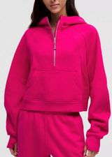 Scuba Oversized Half-Zip Hoodie XS S Photo 0