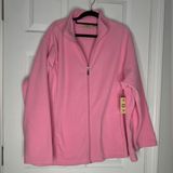 Mountain Lake  NWT Woman’s Pink Fleece Zip Up Jacket Size 3xl Photo 0