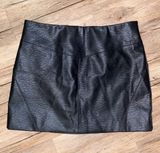 Mini Skirt Black Size 10 Photo 0