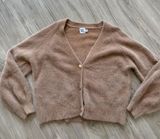 Fuzzy Brown Cardigan From Photo 0