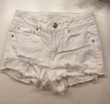 American Eagle White Denim Shorts Photo 0
