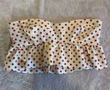 ZARA Polka Dot Bandeau Crop Top  Photo 0