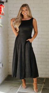 These Three Black Midi Dress Photo 0