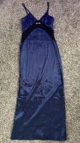 Satin Maxi Dress Photo 0