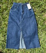 ZARA Denim Skirt Photo 0