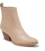 NEW Dolce Vita Womens Stana Western Chelsea Bootie Rose Gold Size 9 Photo 0