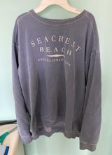 Seacrest Beach Sweatshirt Blue Size L Photo 0