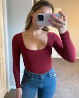Aerie Smoothiez Bodysuit Long Sleeve Photo 0