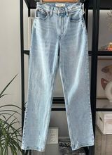 Abercrombie & Fitch  Curve Love The 90’s Straight Ultra High Rise Jeans 24/ 00 S Photo 0