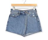 American Eagle  90s Style Mom Denim Skort Size 2 Photo 0