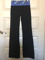 Lululemon Black Reversible Yoga Pants  Photo 0