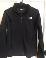 The North Face Navy Blue Zip Up Photo 0