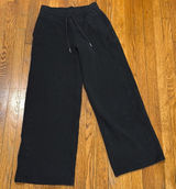 Lululemon Scuba Mid Rise Wide Leg Fleece Pants regular size Small second release Photo 0