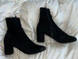 Nicole Black High Heel Boots Size 9.5 Photo 0