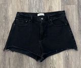 Abercrombie & Fitch Curve Love 90's Relaxed Cutoff Short Photo 0