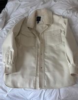 White Leather Jacket  Photo 0