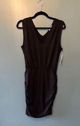 Nine West  Ruched Bodycon Mini Dress Photo 0