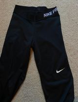 Nike Pro Black Leggings Photo 0