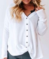 White Button Down Thermal Photo 0