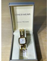 Jones Wear Vintage  Gold Tone Stainless Steel Watch Not Tested New In Box Photo 0