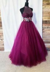 Madison James Two Piece Prom Dress Photo 0