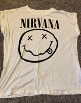 Nirvana Band Tee White Size M Photo 0