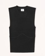 Abercrombie And Fitch Black Knit Top  Photo 0