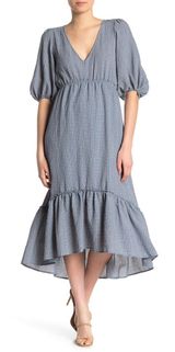 Superfoxx Elbow Sleeve Dress High Low Photo 0