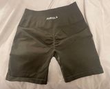 Amazon Aurola Olive Green Lifting Shorts Photo 0