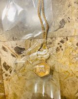 IEFRICH Initial Necklace Gold Photo 0