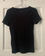 Black basic tee Photo 0