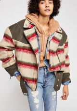 Montana Oversized Moto Wool Jacket Photo 0