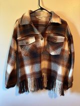 Dani & Davi Plaid Shacket Photo 0