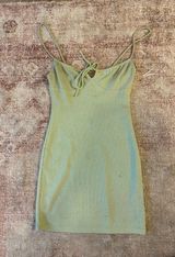 Princess Polly Green Mini Dress Photo 0