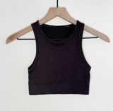 SKIMS Stretch Rib High Neck Bralette Size S/M Photo 0